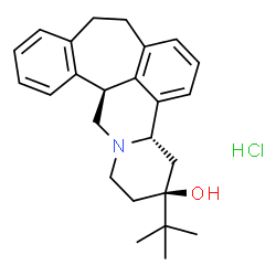 ChemSpider 2D Image | Butaclamol hydrochloride | C25H32ClNO