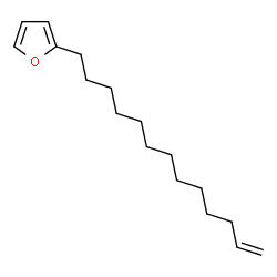 ChemSpider 2D Image | 2-(12-Tridecen-1-yl)furan | C17H28O