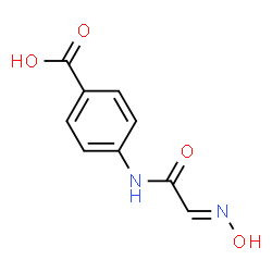 ChemSpider 2D Image | Benzoic acid, 4-(2-hydroxyiminoacetamido)- | C9H8N2O4
