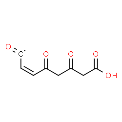 ChemSpider 2D Image | (2Z)-7-Carboxy-4,6-dioxo-2-heptenoyl | C8H7O5