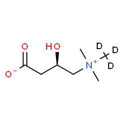 ChemSpider 2D Image | L-Carnitine-(methyl-d3) inner salt | C7H12D3NO3