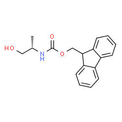 ChemSpider 2D Image | Fmoc-L-alaninol | C18H19NO3