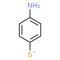 ChemSpider 2D Image | 4-Aminobenzenethiolate | C6H6NS