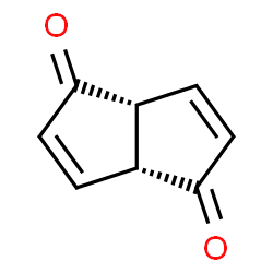 ChemSpider 2D Image | (3aR,6aR)-3a,6a-Dihydro-1,4-pentalenedione | C8H6O2