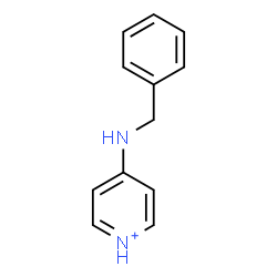 ChemSpider 2D Image | 4-(Benzylamino)pyridinium | C12H13N2