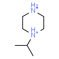 ChemSpider 2D Image | 1-Isopropylpiperazinediium | C7H18N2
