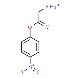 ChemSpider 2D Image | 2-(4-Nitrophenoxy)-2-oxoethanaminium | C8H9N2O4