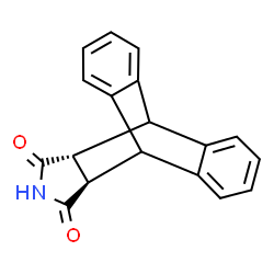 ChemSpider 2D Image | (15R,19R)-17-Azapentacyclo[6.6.5.0~2,7~.0~9,14~.0~15,19~]nonadeca-2,4,6,9,11,13-hexaene-16,18-dione | C18H13NO2