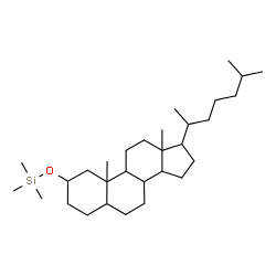ChemSpider 2D Image | 2-[(Trimethylsilyl)oxy]cholestane  | C30H56OSi