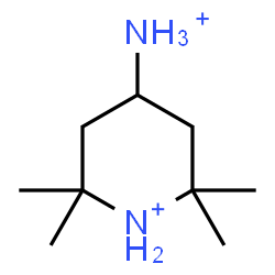 ChemSpider 2D Image | 4-Ammonio-2,2,6,6-tetramethylpiperidinium | C9H22N2