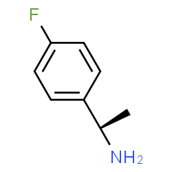 ChemSpider 2D Image | (+)-1-(4-Fluorophenyl)ethylamine | C8H10FN