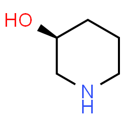 ChemSpider 2D Image | (3S)-3-Piperidinol | C5H11NO