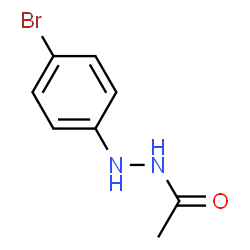 ChemSpider 2D Image | N'-(4-Bromophenyl)acetohydrazide | C8H9BrN2O