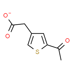 ChemSpider 2D Image | (5-Acetyl-3-thienyl)acetate | C8H7O3S