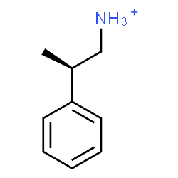 ChemSpider 2D Image | (2R)-2-Phenyl-1-propanaminium | C9H14N