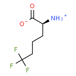 ChemSpider 2D Image | 6,6,6-Trifluoro-L-norleucine | C6H10F3NO2