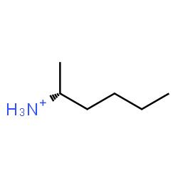 ChemSpider 2D Image | (2R)-2-Hexanaminium | C6H16N