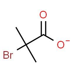 ChemSpider 2D Image | bromoisobutyrate | C4H6BrO2
