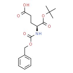 ChemSpider 2D Image | Z-GLU-OTBU | C17H23NO6
