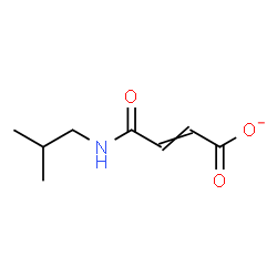 ChemSpider 2D Image | 4-(Isobutylamino)-4-oxo-2-butenoate | C8H12NO3