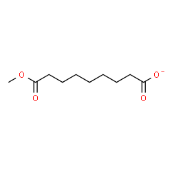 ChemSpider 2D Image | 9-Methoxy-9-oxononanoate | C10H17O4