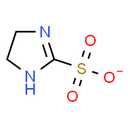ChemSpider 2D Image | 4,5-Dihydro-1H-imidazole-2-sulfonate | C3H5N2O3S