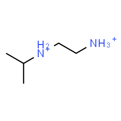 ChemSpider 2D Image | N-Isopropyl-1,2-ethanediaminium | C5H16N2