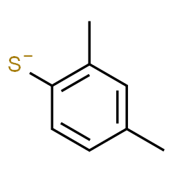 ChemSpider 2D Image | 2,4-Dimethylbenzenethiolate | C8H9S