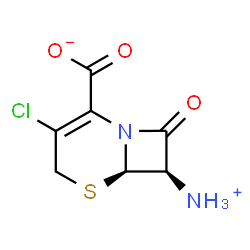 ChemSpider 2D Image | 7-Amino-3-Chloro-3-Cephem-4-Carboxylic Acid | C7H7ClN2O3S
