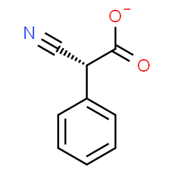 ChemSpider 2D Image | (2R)-Cyano(phenyl)acetate | C9H6NO2