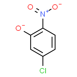 ChemSpider 2D Image | 5-Chloro-2-nitrophenolate | C6H3ClNO3
