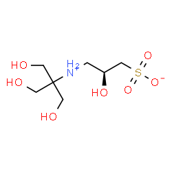 ChemSpider 2D Image | (2S)-3-{[1,3-Dihydroxy-2-(hydroxymethyl)-2-propanyl]ammonio}-2-hydroxy-1-propanesulfonate | C7H17NO7S