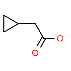 ChemSpider 2D Image | Cyclopropylacetate | C5H7O2