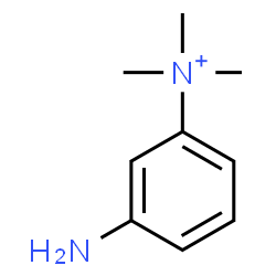 ChemSpider 2D Image | 3-Amino-N,N,N-trimethylanilinium | C9H15N2