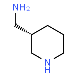 ChemSpider 2D Image | (S)-Piperidin-3-ylmethanamine | C6H14N2