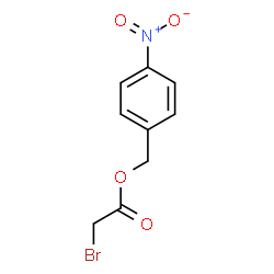 ChemSpider 2D Image | 4-Nitrobenzyl bromoacetate | C9H8BrNO4
