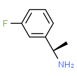 ChemSpider 2D Image | (R)-1-(3-Fluorophenyl)ethylamine | C8H10FN