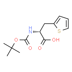 ChemSpider 2D Image | Boc-D-2-Thienylalanine | C12H17NO4S