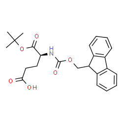 ChemSpider 2D Image | FMOC-GLU-OTBU | C24H27NO6