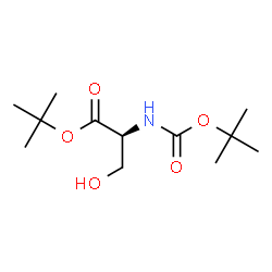 ChemSpider 2D Image | Boc-Ser-Otbu | C12H23NO5