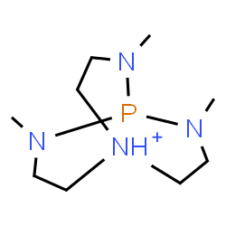 ChemSpider 2D Image | 2,8,9-Trimethyl-2,8,9-triaza-5-azonia-1-phosphabicyclo[3.3.3]undecane | C9H22N4P