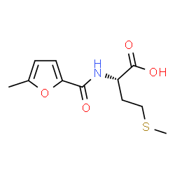 ChemSpider 2D Image | N-(5-Methyl-2-furoyl)-L-methionine | C11H15NO4S