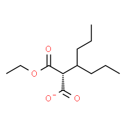 ChemSpider 2D Image | (2R)-2-(Ethoxycarbonyl)-3-propylhexanoate | C12H21O4