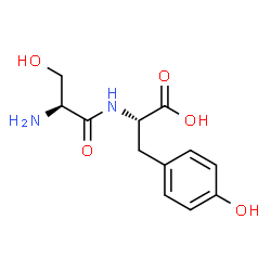 ChemSpider 2D Image | Ser-Tyr | C12H16N2O5