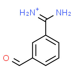 ChemSpider 2D Image | Amino(3-formylphenyl)methaniminium | C8H9N2O