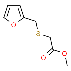 ChemSpider 2D Image | Methyl (2-furfurylthio)acetate | C8H10O3S