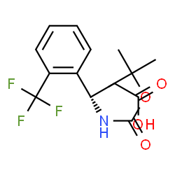 ChemSpider 2D Image | (S)-Boc-2-(trifluoromethyl)-beta-Phe-OH | C15H18F3NO4