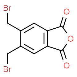 ChemSpider 2D Image | 5,6-Bis(bromomethyl)-2-benzofuran-1,3-dione  | C10H6Br2O3