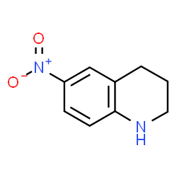 ChemSpider 2D Image | 6-nitro-1,2,3,4-tetrahydroquinoline | C9H10N2O2