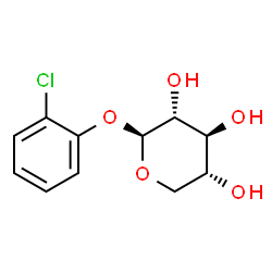 ChemSpider 2D Image | 2-Chlorophenyl beta-D-xylopyranoside | C11H13ClO5